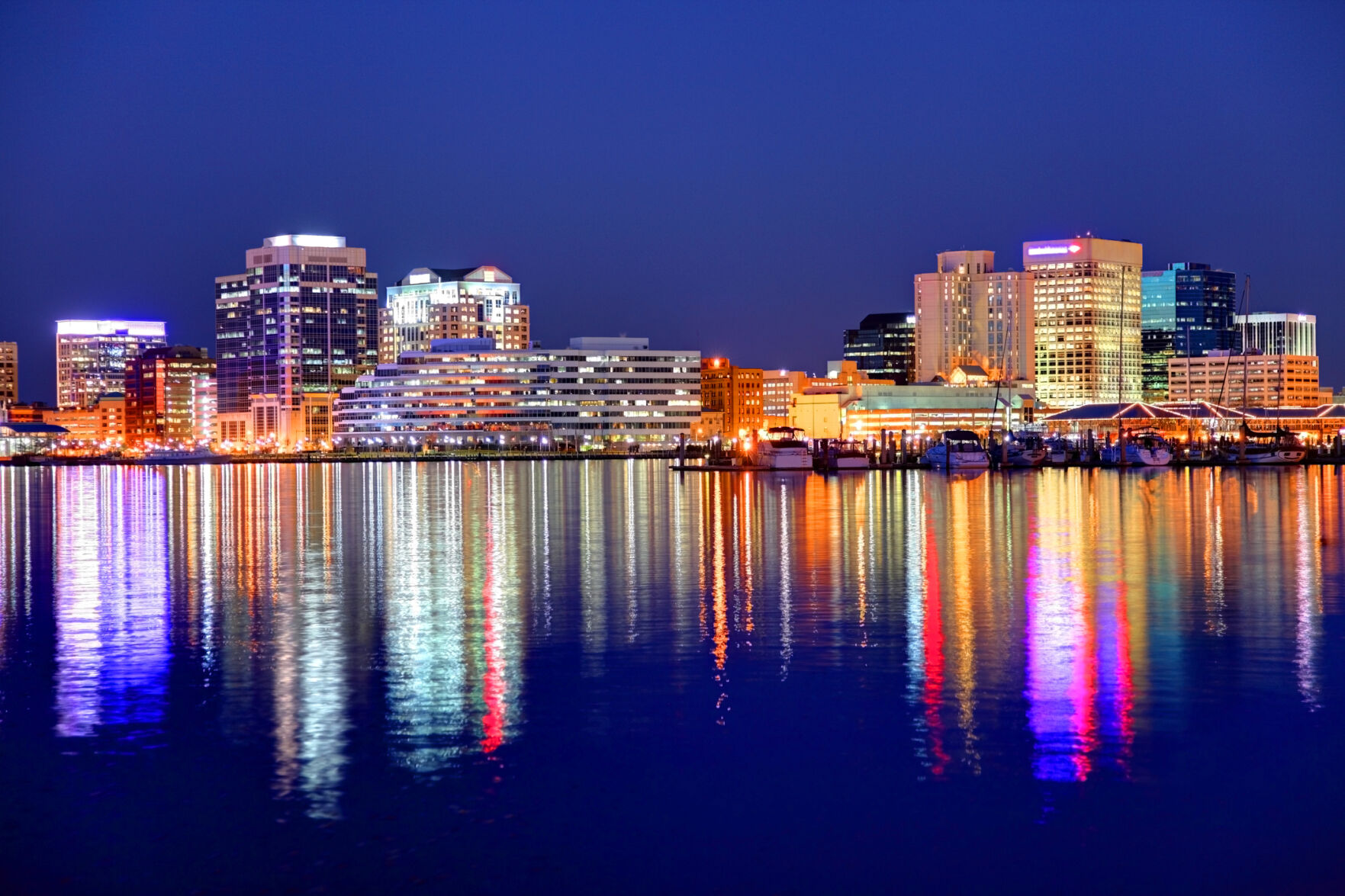 Norfolk skyline
